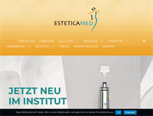 Tablet Screenshot of esteticamed.at